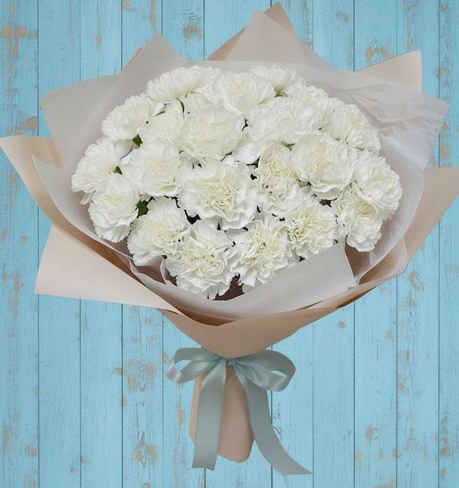 Букет цветов из: Гвоздики в Головинка Сочи