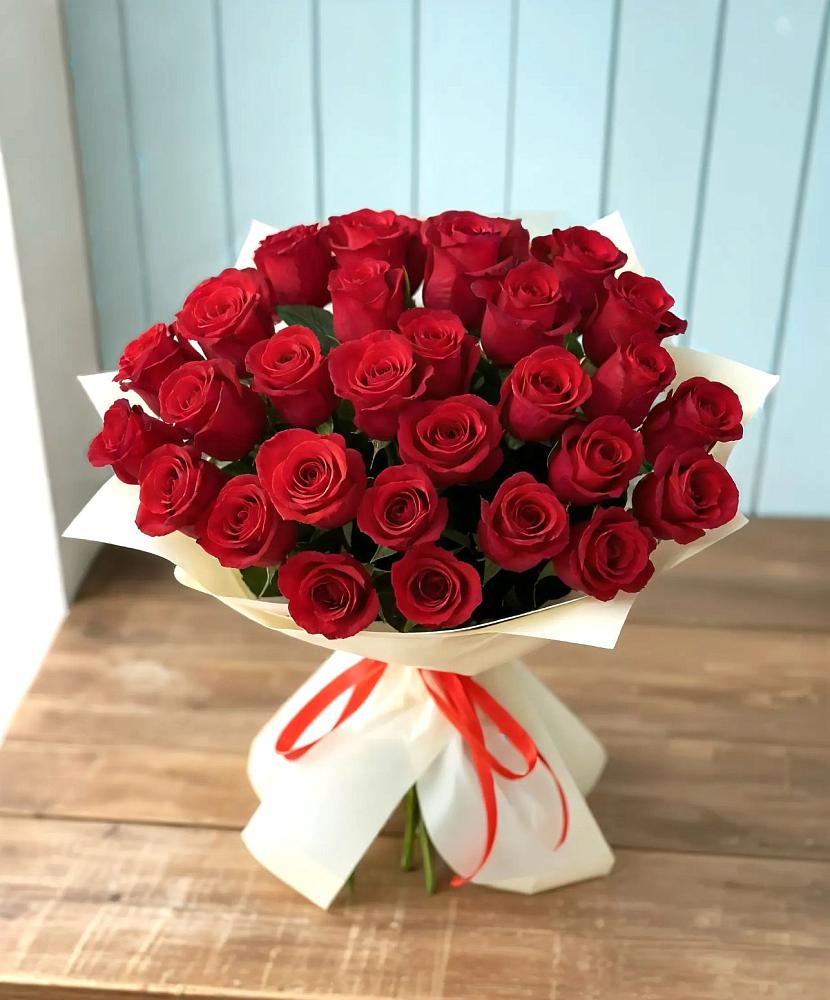 Букет 29 Красных роз в Головинка Сочи