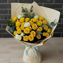 Букет цветов из:  Розы в Головинка Сочи