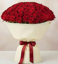 Букет 101 Красная роза Милано в Головинка Сочи