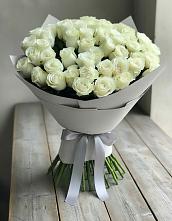 Букет 35 Белых роз в Головинка Сочи