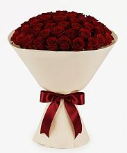 Букет 101 Бордовая роза Блэк Бакарра в Головинка Сочи