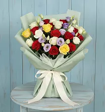 Букет цветов из:  Розы в Головинка Сочи