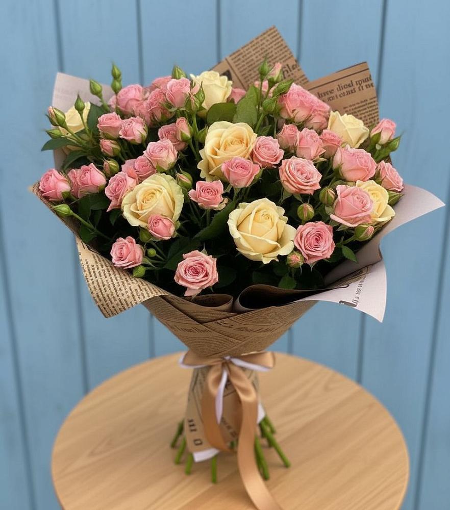 Букет цветов из: Розы в Головинка Сочи