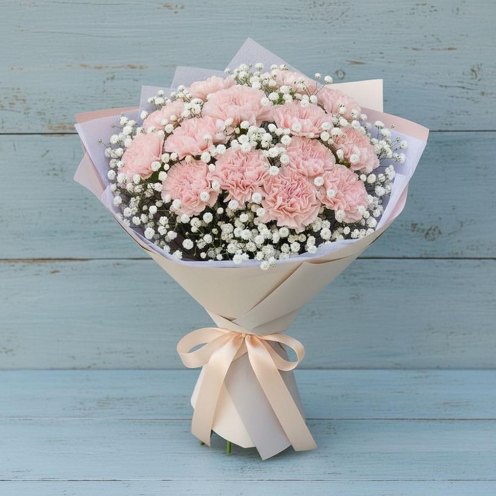 Букет цветов из: Гвоздики в Головинка Сочи