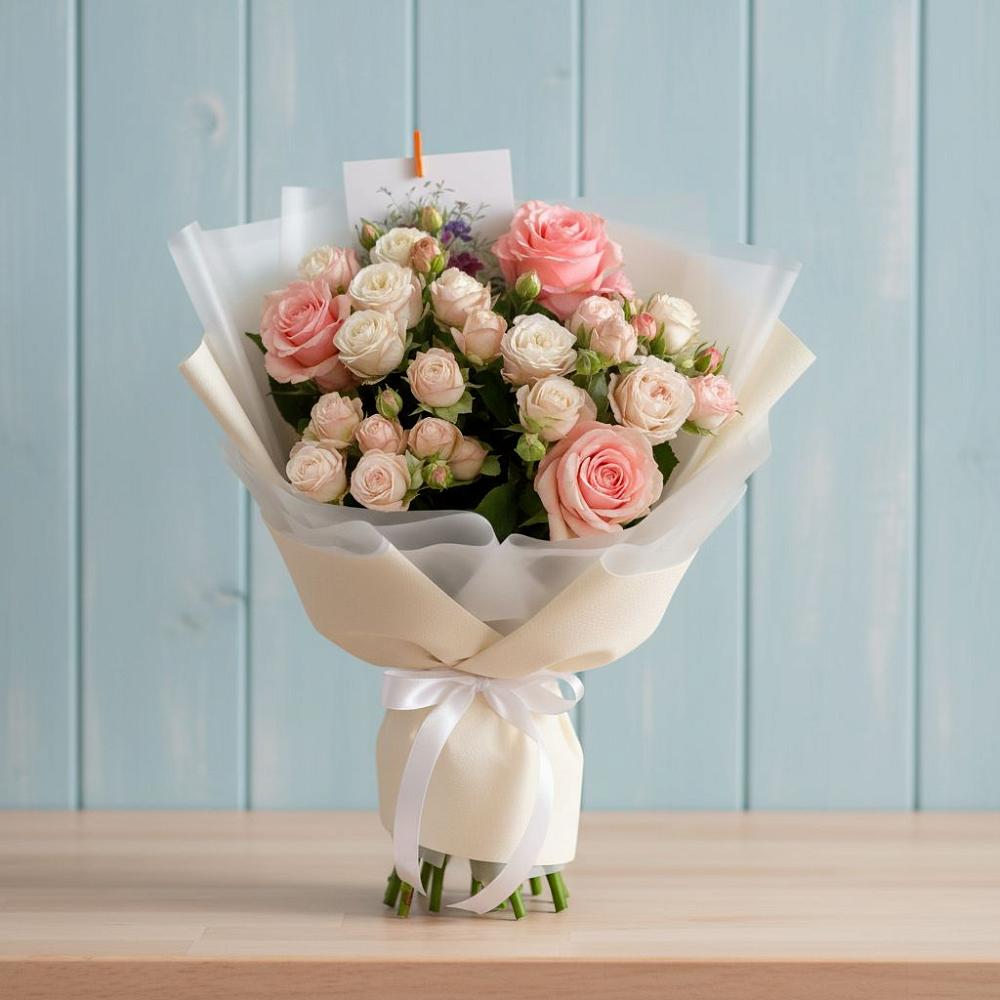 Букет цветов из: Розы в Головинка Сочи