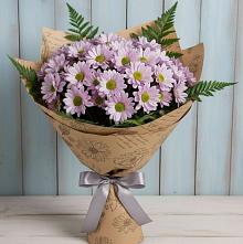 Букет цветов из:  Хризантемы #REPLACE_PRED# Головинка Сочи