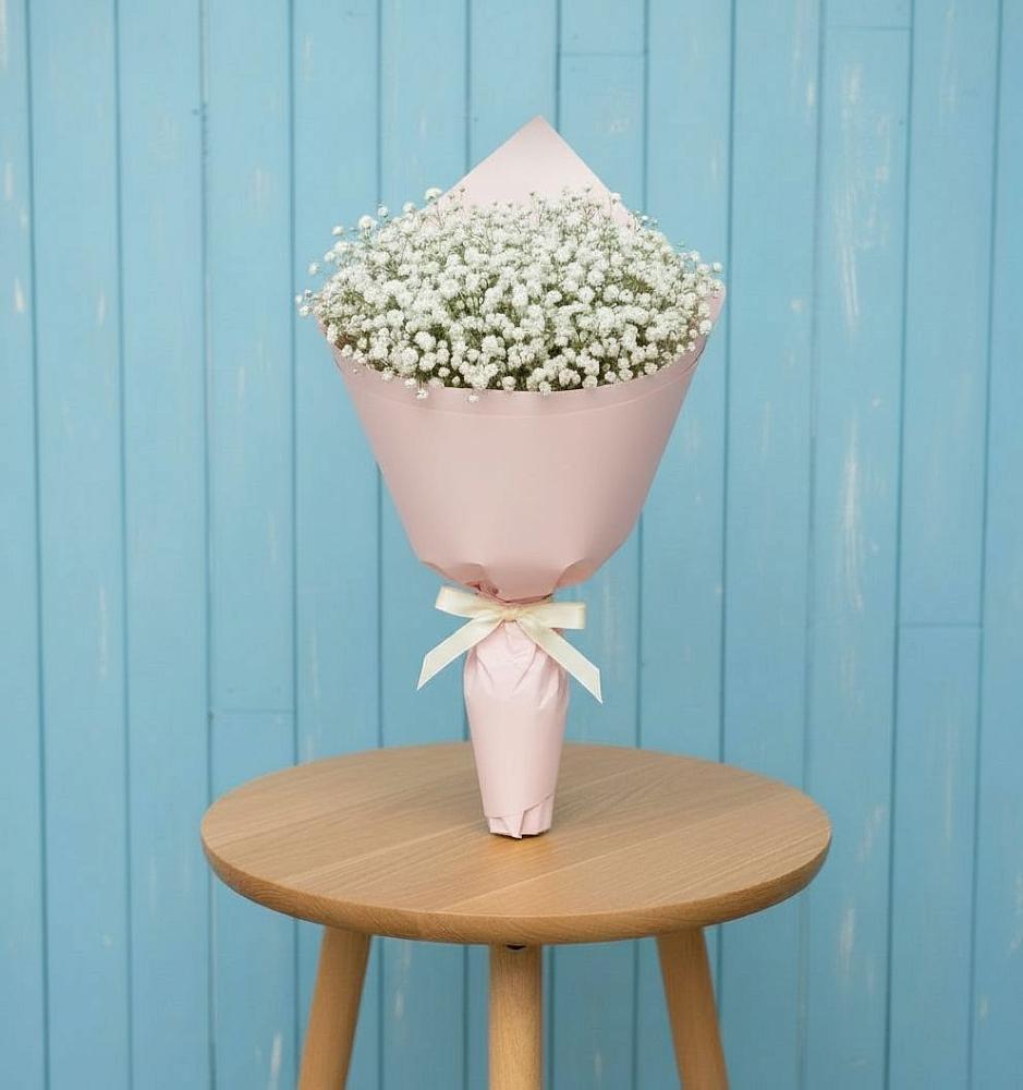 Букет цветов из: Гипсофила в Головинка Сочи