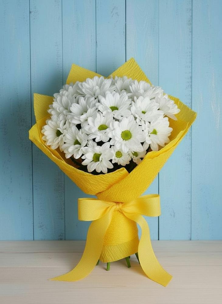 Букет цветов из: Хризантемы в Головинка Сочи
