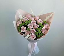 Букет цветов из:  Розы и Хризантемы в Головинка Сочи
