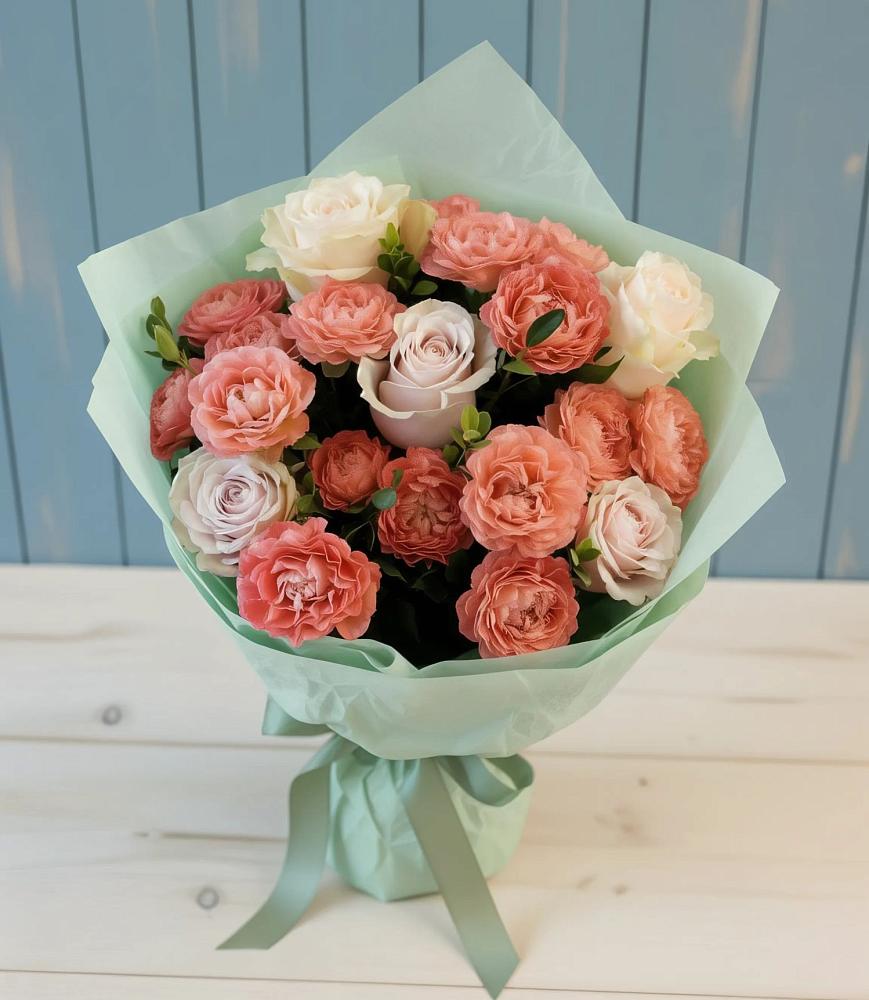 Букет цветов из: Розы в Головинка Сочи