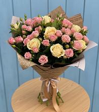 Букет цветов из:  Розы в Головинка Сочи