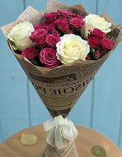 Букет цветов из:  Розы #REPLACE_PRED# Головинка Сочи