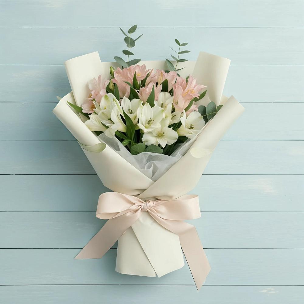 Букет цветов из: Альстромерии в Головинка Сочи