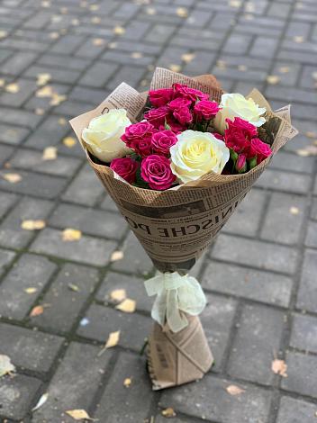 Букет цветов из: Розы в Головинка Сочи