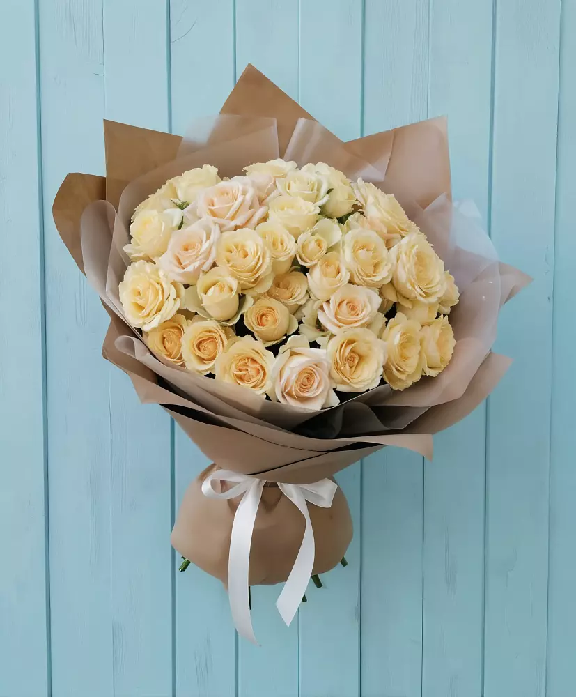 Букет Кремовое облако в Головинка Сочи