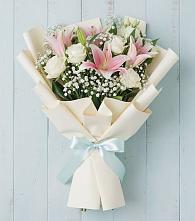 Букет цветов из:  Лилии в Головинка Сочи