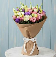 Букет цветов из:  Лизиантусы в Головинка Сочи